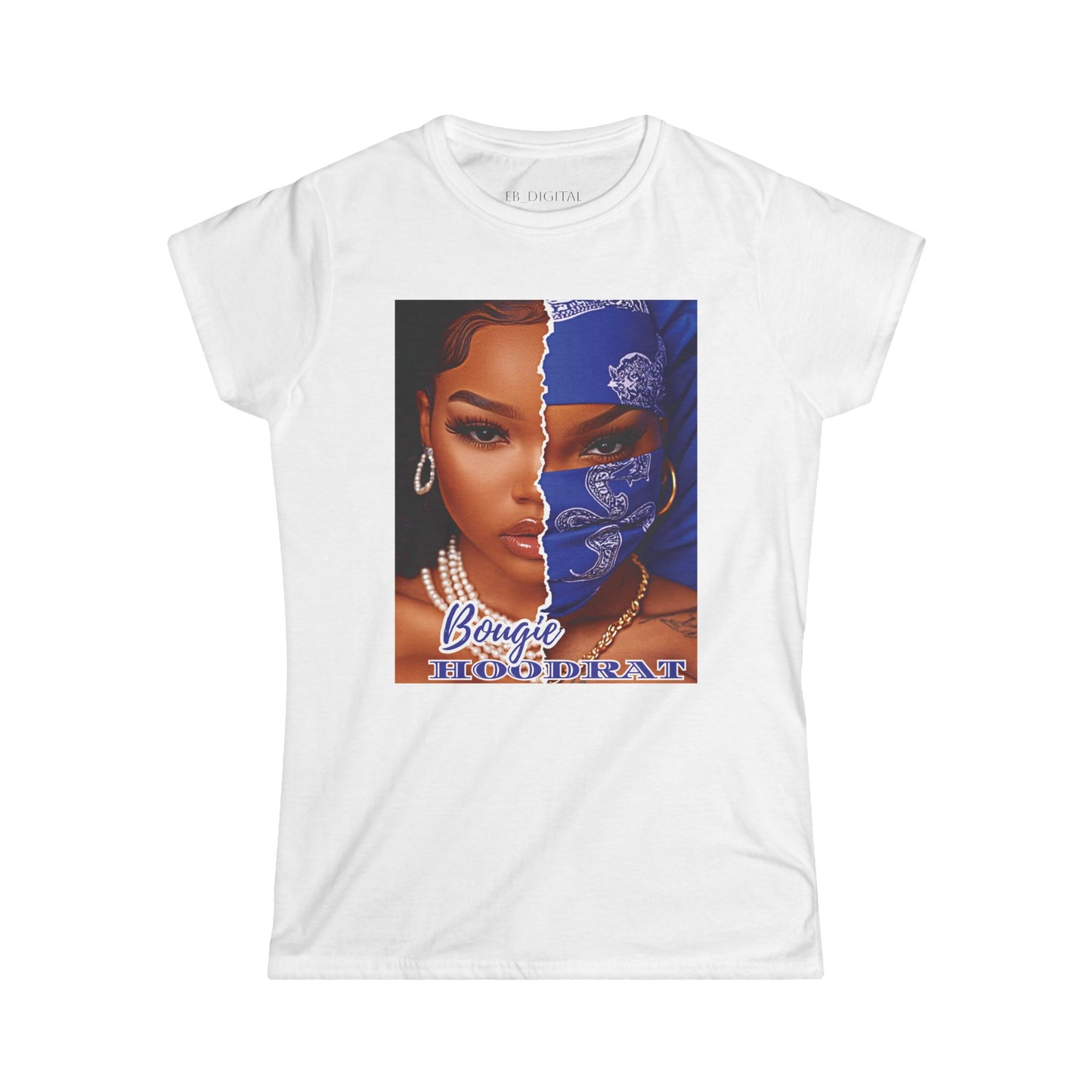 BougieHoodrat Basic Tee- Stylish Graphic Tee for Fashion Lovers