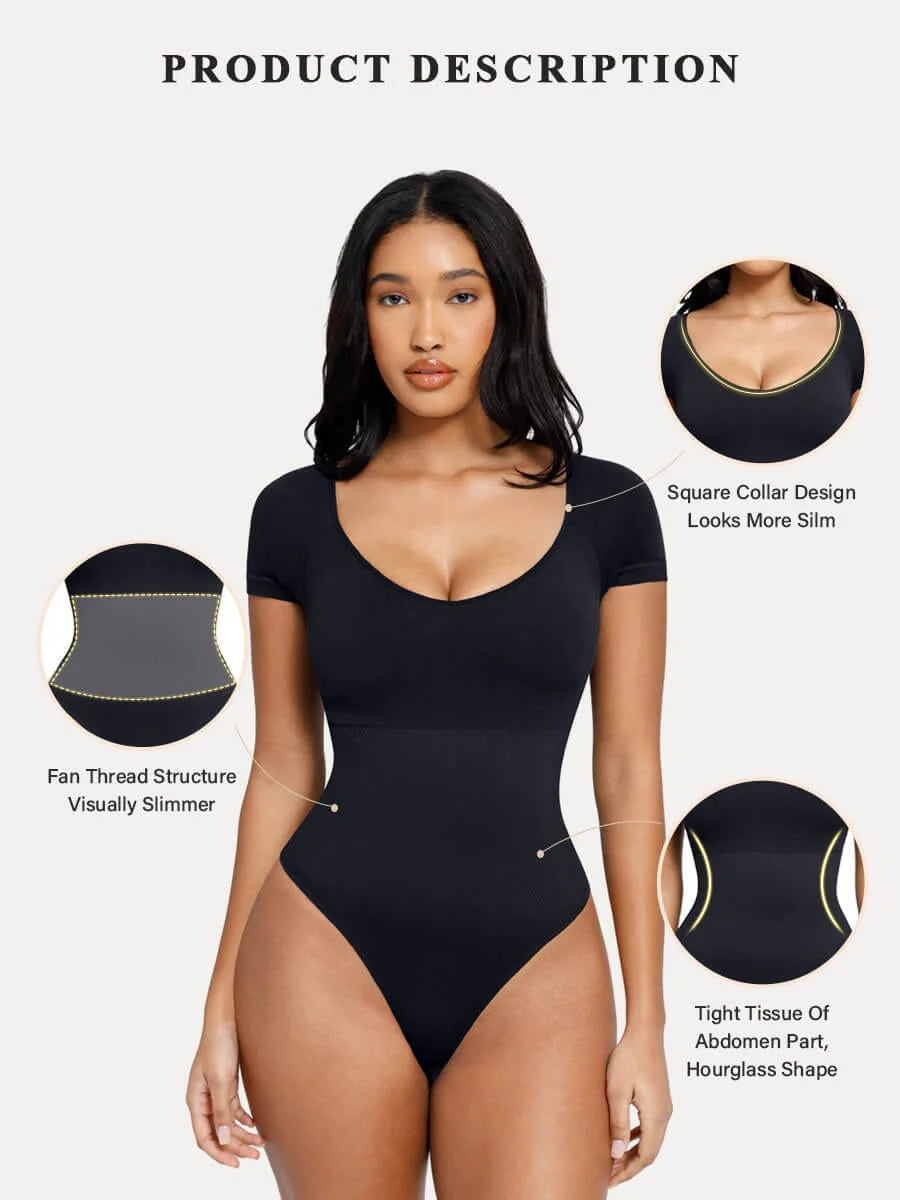 Sculpt & Sustain Seamless Chest Support Bodysuit