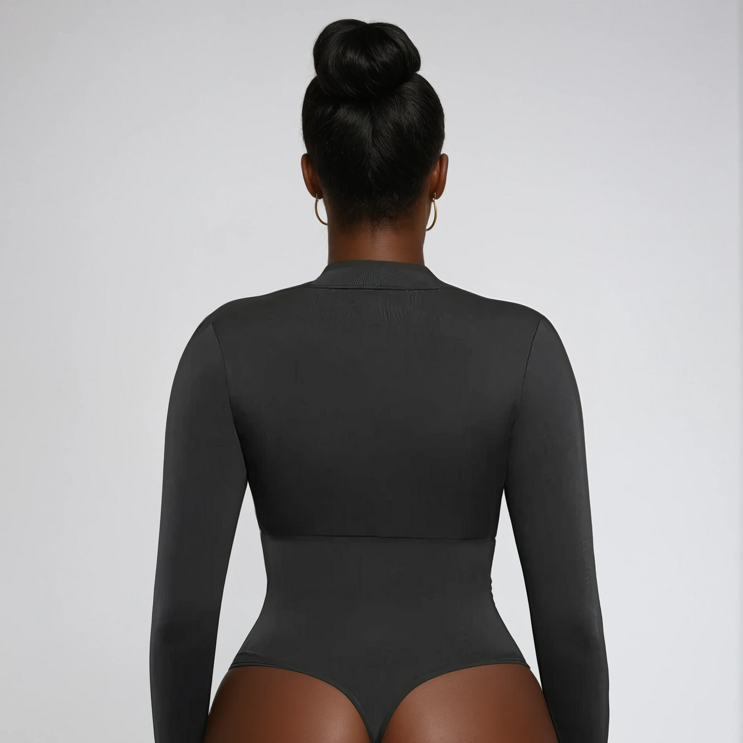Sculpt & Zip Seamless Long Sleeve Bodysuit